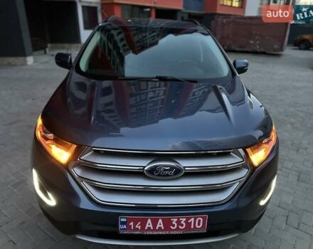 Синій Форд Едж, об'ємом двигуна 2 л та пробігом 95 тис. км за 15999 $, фото 28 на Automoto.ua