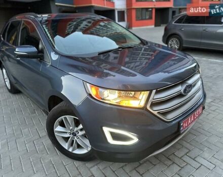 Синій Форд Едж, об'ємом двигуна 2 л та пробігом 95 тис. км за 15999 $, фото 15 на Automoto.ua