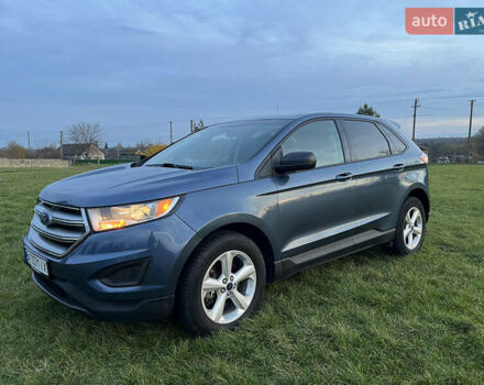 Синий Форд Эдж, объемом двигателя 2 л и пробегом 110 тыс. км за 14900 $, фото 3 на Automoto.ua