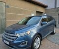 Синий Форд Эдж, объемом двигателя 2 л и пробегом 90 тыс. км за 15999 $, фото 1 на Automoto.ua