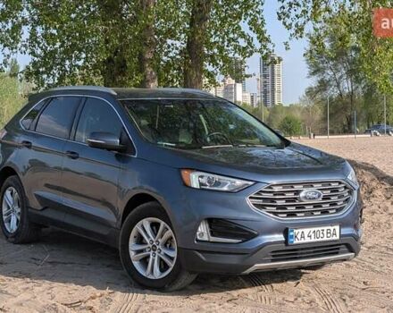 Синий Форд Эдж, объемом двигателя 2 л и пробегом 49 тыс. км за 21750 $, фото 5 на Automoto.ua