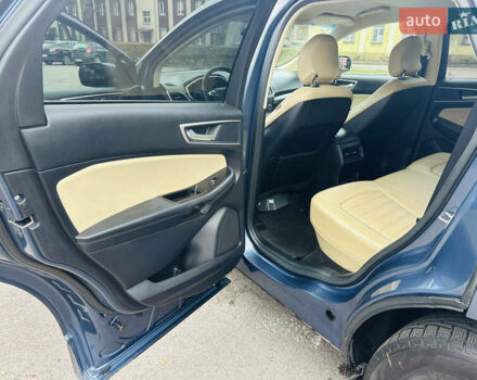 Синій Форд Едж, об'ємом двигуна 2 л та пробігом 69 тис. км за 17999 $, фото 27 на Automoto.ua