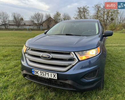 Синий Форд Эдж, объемом двигателя 2 л и пробегом 110 тыс. км за 14900 $, фото 9 на Automoto.ua