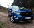 Синий Форд Эдж, объемом двигателя 2 л и пробегом 120 тыс. км за 18500 $, фото 1 на Automoto.ua