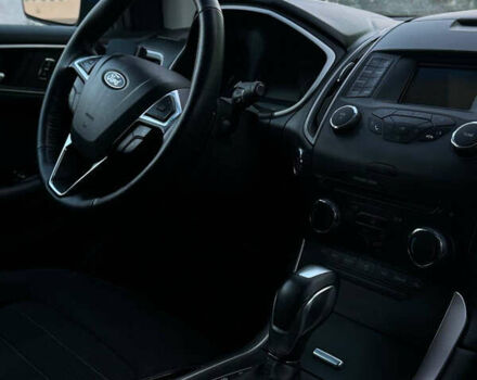 Синий Форд Эдж, объемом двигателя 2 л и пробегом 179 тыс. км за 13700 $, фото 4 на Automoto.ua