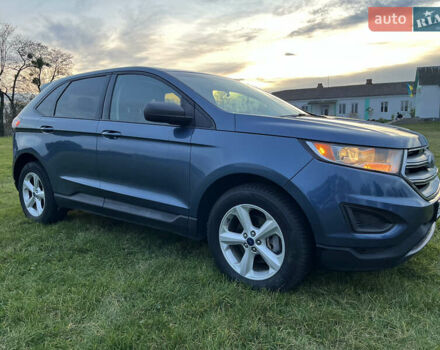 Синий Форд Эдж, объемом двигателя 2 л и пробегом 110 тыс. км за 14900 $, фото 2 на Automoto.ua