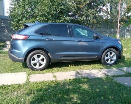 Синий Форд Эдж, объемом двигателя 2 л и пробегом 100 тыс. км за 17250 $, фото 18 на Automoto.ua