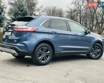Синій Форд Едж, об'ємом двигуна 2 л та пробігом 69 тис. км за 17999 $, фото 3 на Automoto.ua