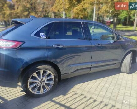 Синій Форд Едж, об'ємом двигуна 2 л та пробігом 140 тис. км за 16500 $, фото 2 на Automoto.ua