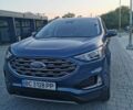 Синий Форд Эдж, объемом двигателя 2 л и пробегом 105 тыс. км за 20500 $, фото 1 на Automoto.ua