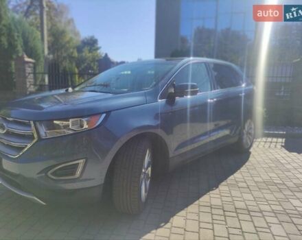 Синій Форд Едж, об'ємом двигуна 2 л та пробігом 140 тис. км за 16500 $, фото 3 на Automoto.ua