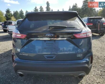 Синий Форд Эдж, объемом двигателя 2 л и пробегом 81 тыс. км за 3000 $, фото 5 на Automoto.ua