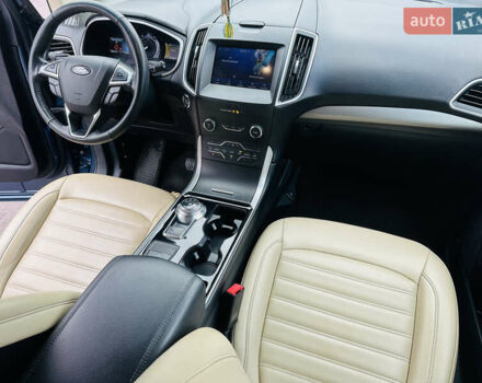 Синій Форд Едж, об'ємом двигуна 2 л та пробігом 69 тис. км за 17999 $, фото 34 на Automoto.ua