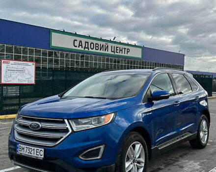 Синий Форд Эдж, объемом двигателя 2 л и пробегом 179 тыс. км за 13700 $, фото 9 на Automoto.ua