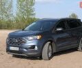 Синий Форд Эдж, объемом двигателя 2 л и пробегом 49 тыс. км за 21750 $, фото 2 на Automoto.ua