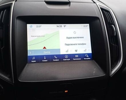 Синий Форд Эдж, объемом двигателя 2 л и пробегом 120 тыс. км за 18500 $, фото 9 на Automoto.ua