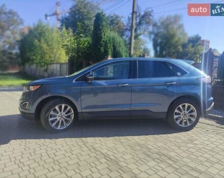 Синій Форд Едж, об'ємом двигуна 2 л та пробігом 140 тис. км за 16500 $, фото 4 на Automoto.ua