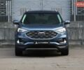 Синий Форд Эдж, объемом двигателя 2 л и пробегом 55 тыс. км за 20300 $, фото 1 на Automoto.ua