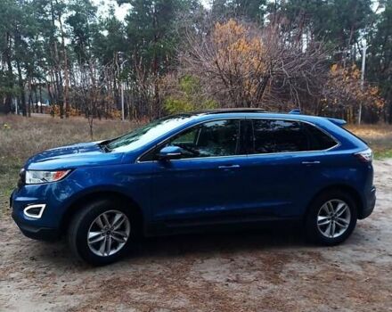 Синий Форд Эдж, объемом двигателя 2 л и пробегом 120 тыс. км за 18500 $, фото 8 на Automoto.ua