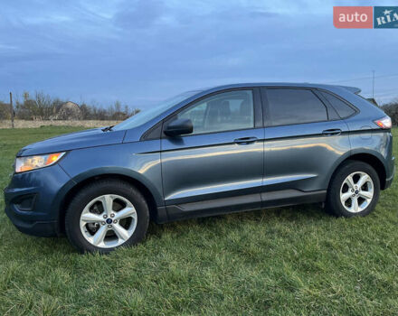 Синий Форд Эдж, объемом двигателя 2 л и пробегом 110 тыс. км за 14900 $, фото 5 на Automoto.ua