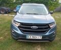 Синий Форд Эдж, объемом двигателя 2 л и пробегом 100 тыс. км за 17250 $, фото 1 на Automoto.ua