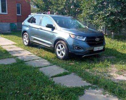 Синий Форд Эдж, объемом двигателя 2 л и пробегом 100 тыс. км за 17250 $, фото 19 на Automoto.ua