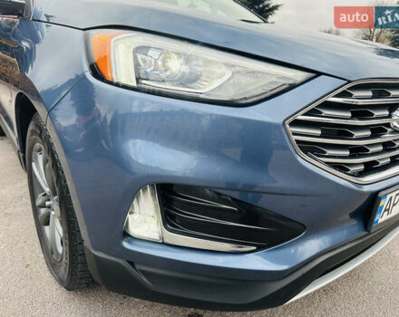 Синій Форд Едж, об'ємом двигуна 2 л та пробігом 69 тис. км за 17999 $, фото 16 на Automoto.ua