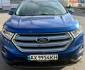 Синий Форд Эдж, объемом двигателя 2 л и пробегом 143 тыс. км за 9250 $, фото 1 на Automoto.ua