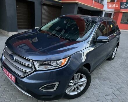 Синій Форд Едж, об'ємом двигуна 2 л та пробігом 95 тис. км за 15999 $, фото 7 на Automoto.ua