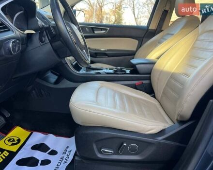 Синий Форд Эдж, объемом двигателя 2 л и пробегом 122 тыс. км за 16700 $, фото 9 на Automoto.ua