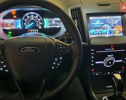 Синій Форд Едж, об'ємом двигуна 2 л та пробігом 95 тис. км за 15999 $, фото 4 на Automoto.ua