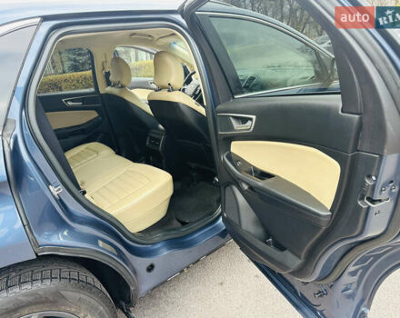 Синій Форд Едж, об'ємом двигуна 2 л та пробігом 69 тис. км за 17999 $, фото 31 на Automoto.ua