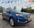 Синий Форд Эдж, объемом двигателя 2 л и пробегом 135 тыс. км за 16950 $, фото 1 на Automoto.ua