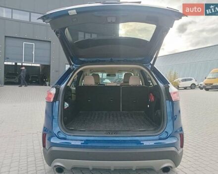 Синій Форд Едж, об'ємом двигуна 2 л та пробігом 128 тис. км за 19190 $, фото 2 на Automoto.ua