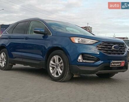 Синій Форд Едж, об'ємом двигуна 2 л та пробігом 128 тис. км за 19190 $, фото 4 на Automoto.ua