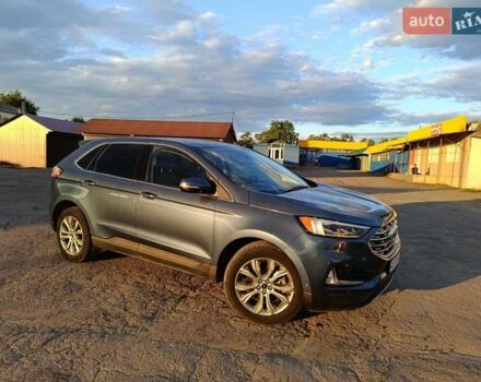 Синій Форд Едж, об'ємом двигуна 2 л та пробігом 37 тис. км за 20900 $, фото 3 на Automoto.ua