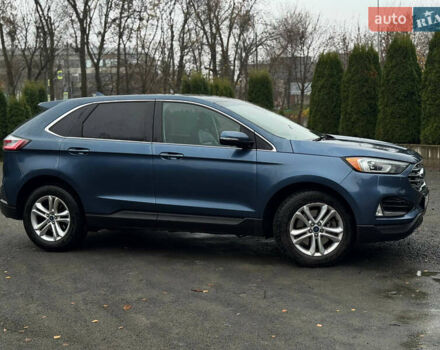 Синий Форд Эдж, объемом двигателя 2 л и пробегом 120 тыс. км за 18000 $, фото 1 на Automoto.ua