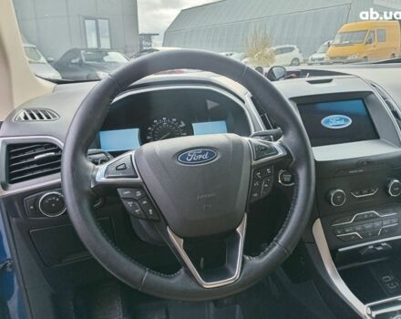 Синий Форд Эдж, объемом двигателя 2 л и пробегом 128 тыс. км за 19190 $, фото 27 на Automoto.ua