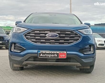 Синий Форд Эдж, объемом двигателя 2 л и пробегом 128 тыс. км за 19190 $, фото 8 на Automoto.ua