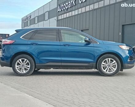 Синий Форд Эдж, объемом двигателя 2 л и пробегом 128 тыс. км за 19190 $, фото 5 на Automoto.ua