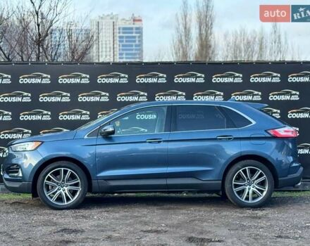 Синий Форд Эдж, объемом двигателя 2 л и пробегом 60 тыс. км за 19400 $, фото 4 на Automoto.ua