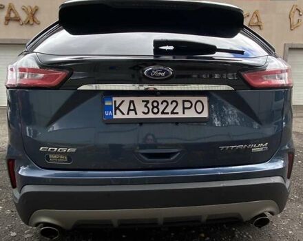 Синій Форд Едж, об'ємом двигуна 2 л та пробігом 59 тис. км за 19900 $, фото 1 на Automoto.ua