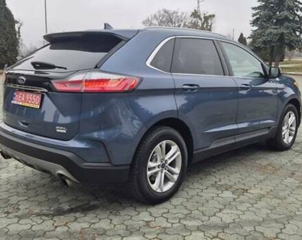 Синий Форд Эдж, объемом двигателя 2 л и пробегом 248 тыс. км за 14499 $, фото 5 на Automoto.ua