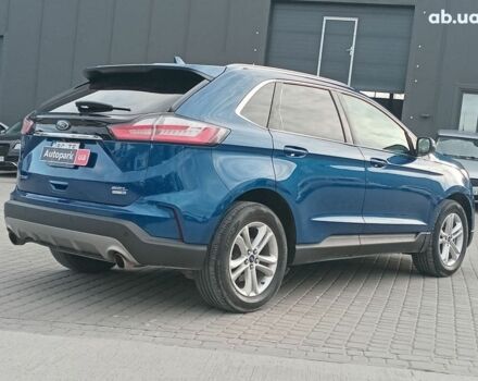 Синий Форд Эдж, объемом двигателя 2 л и пробегом 128 тыс. км за 19190 $, фото 3 на Automoto.ua