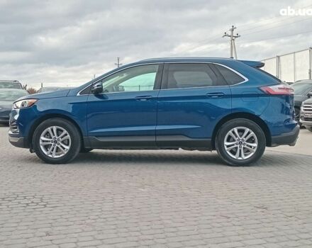 Синий Форд Эдж, объемом двигателя 2 л и пробегом 128 тыс. км за 19190 $, фото 1 на Automoto.ua