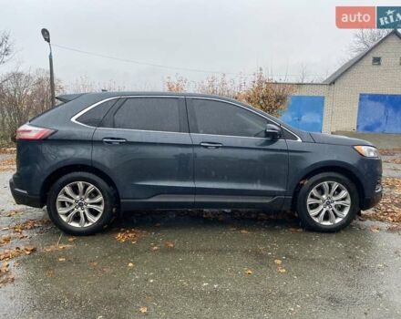 Синий Форд Эдж, объемом двигателя 2 л и пробегом 113 тыс. км за 18500 $, фото 7 на Automoto.ua