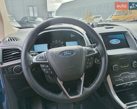 Синій Форд Едж, об'ємом двигуна 2 л та пробігом 128 тис. км за 19190 $, фото 20 на Automoto.ua