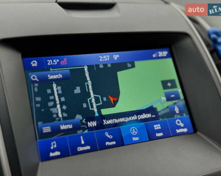 Синий Форд Эдж, объемом двигателя 2 л и пробегом 120 тыс. км за 18000 $, фото 11 на Automoto.ua