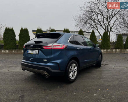 Синий Форд Эдж, объемом двигателя 2 л и пробегом 120 тыс. км за 18000 $, фото 2 на Automoto.ua