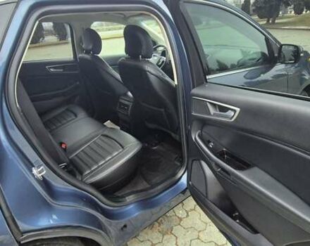 Синий Форд Эдж, объемом двигателя 2 л и пробегом 248 тыс. км за 14499 $, фото 12 на Automoto.ua